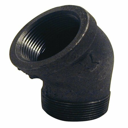 MUELLER ELBOW 45D STRT BLK 3/8 in. 310 USE45-38